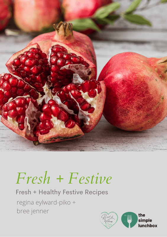 The Simple Lunchbox - Fresh + Festive ebook - Cover