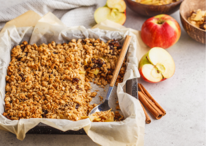 Apple and Oat Breakfast Slice