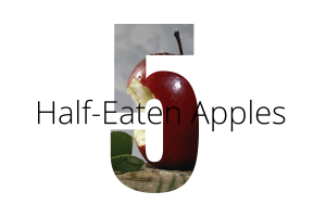 5 Ways With Half Eaten Apples